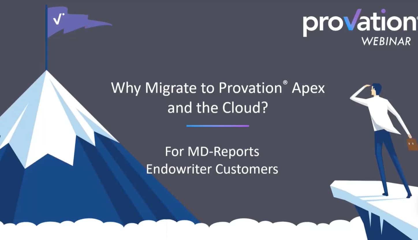 MD-Reports vs. Apex Webinar