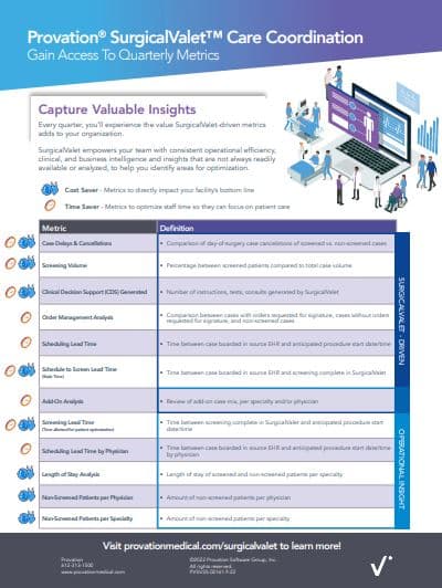 Image of Metrics Customer Success Review Fact Sheet