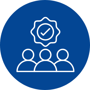 User-Friendly Icon Icon displaying users who approve of the product