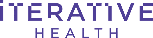 Iterative Health Logo in Purple Company Logo for "Iterative Health"