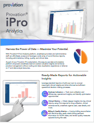 ipro analytics screenshot