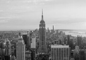 Empire state building in New York City